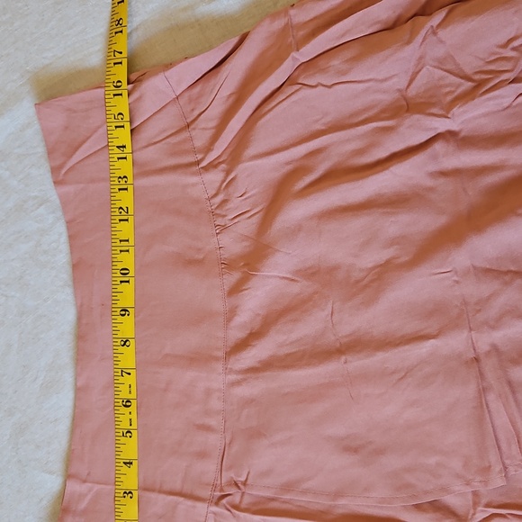 O'Neil Ambrosio Pink High-Low Maxi Skirt High Waist Size Large Lightwaist - Picture 11 of 14